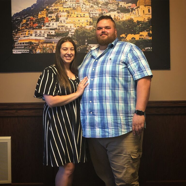 Mike threw a surprise celebration for Chelsea on starting a new job.