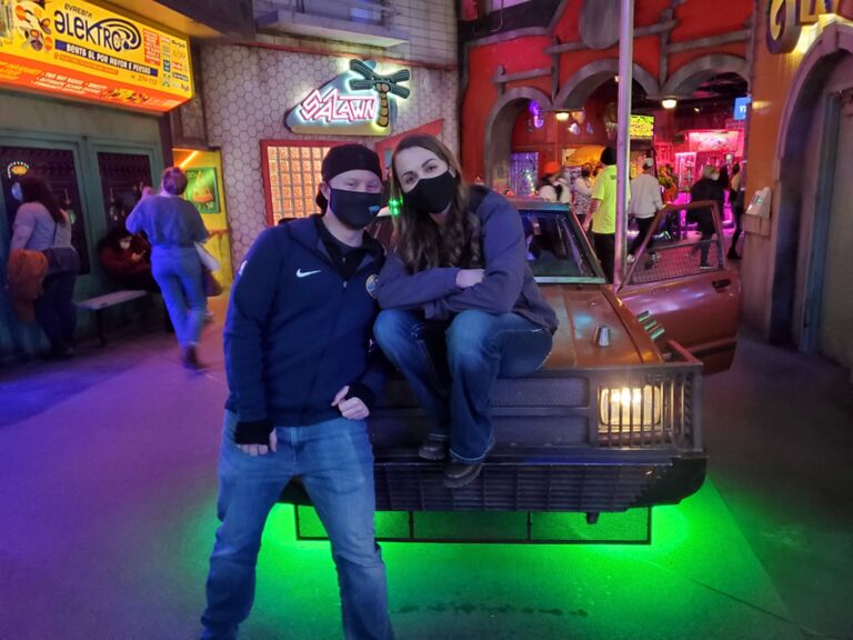 Double Date at MEOW WOLF with Amy and Travis in Denver, CO