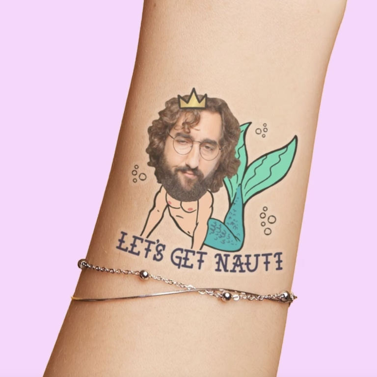 'Let's Get Nauti' Grooms Face Bachelorette Party Tattoos Favors