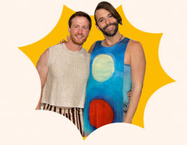 Jonathan Van Ness and Mark Peacock