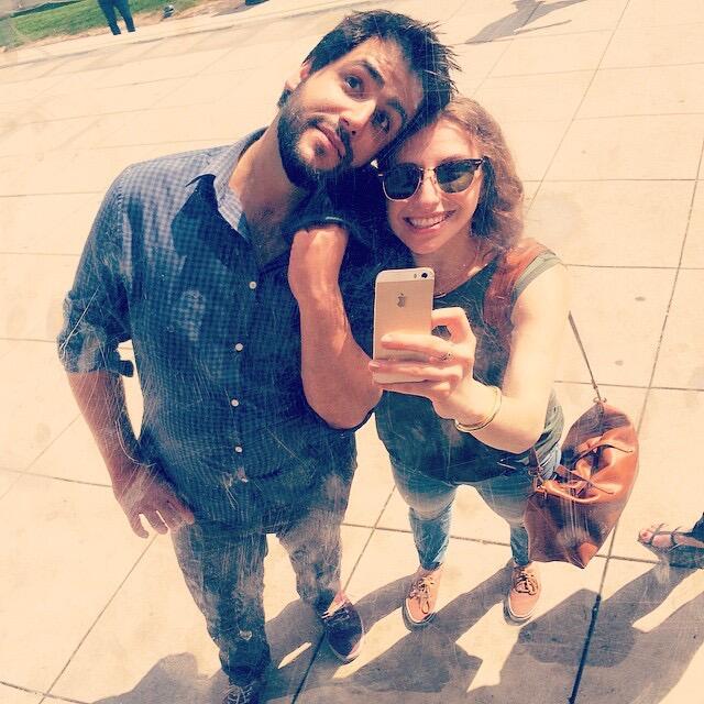 Cute kids take Chicago.
