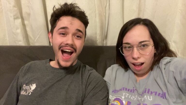 Our first time hanging out