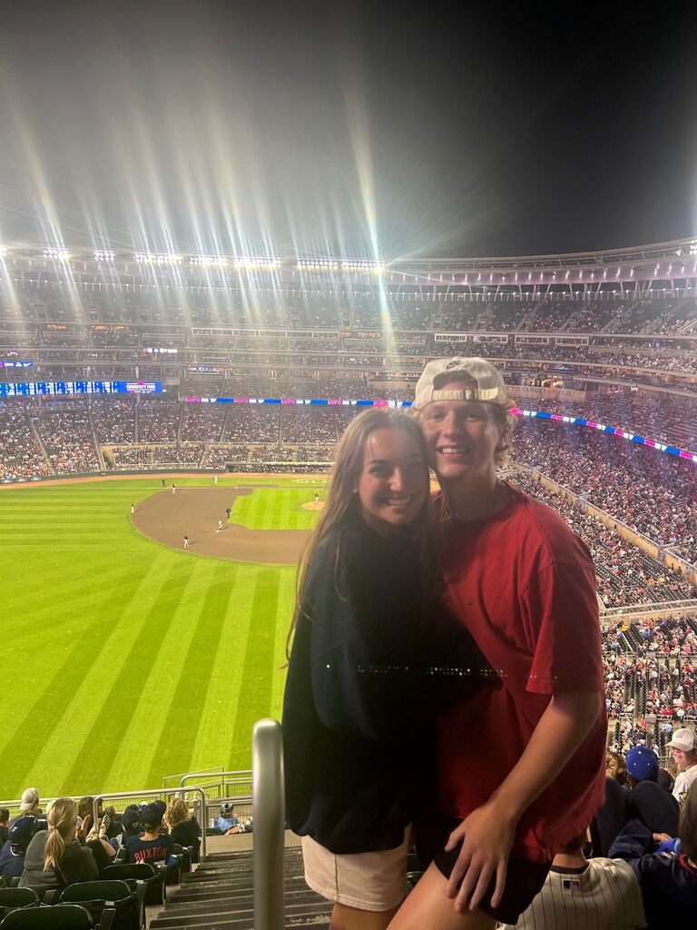 One last date night before Samantha was gone the rest of the summer for summer classes :(