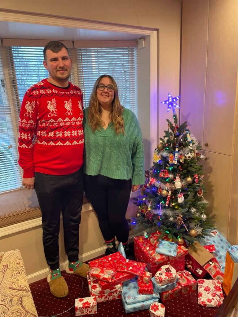 Gareth's first (and our families first) Christmas in New York. When covid made it impossible for us to spend xmas in the UK, we felt so loved and appreciated that our family banded together to make it perfect! 
