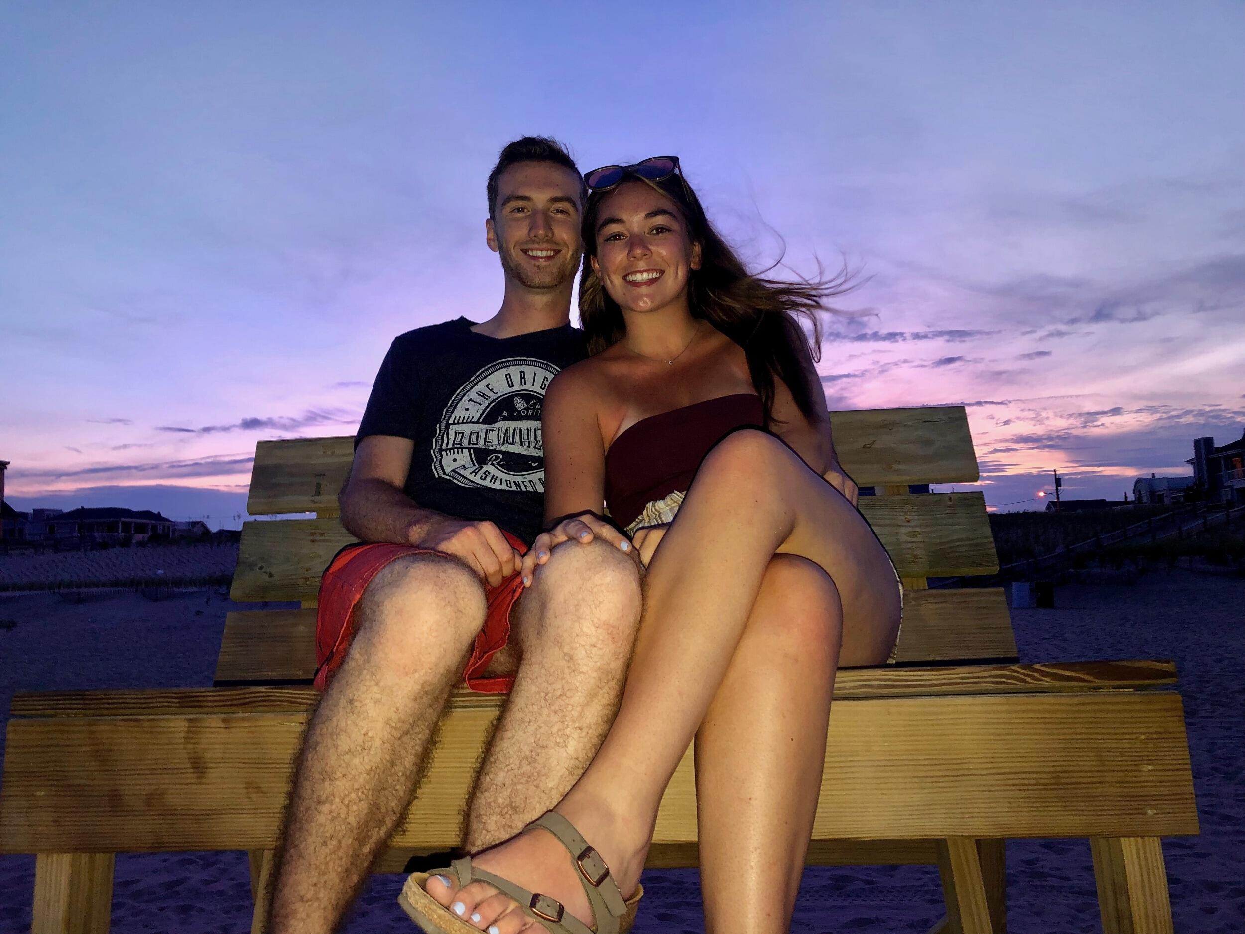 First LBI trip! (Who knew 4 years later this is where he would propose - SO perfect)