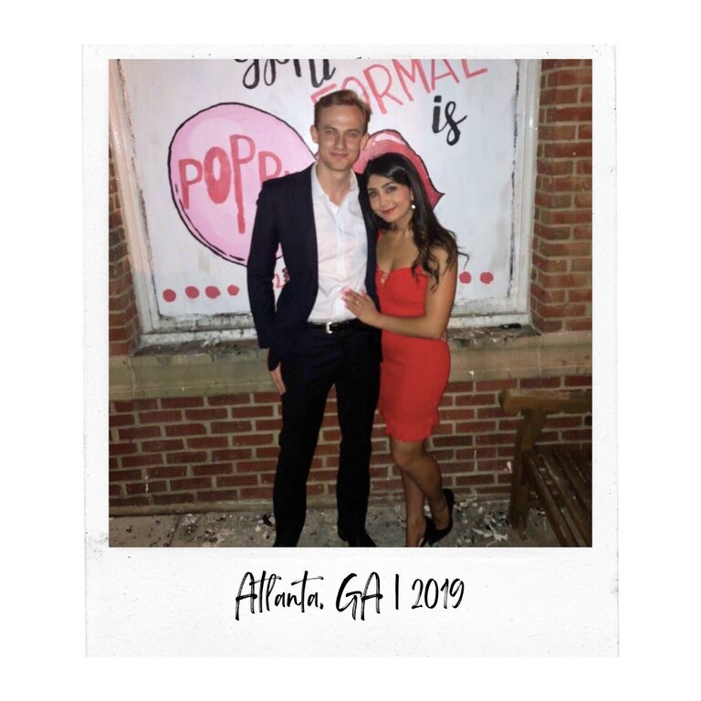 Jacob and Emily met in the final semester of college at Emory University. After being introduced over a game of pool at a senior night event, Jacob pulled his friend Chris aside to help coordinate a double date at a local Atlanta comedy club...Though the comedy show ended up being hilariously bad, Jacob and Emily hit it off! They spent the remainder of the semester playing tennis, cooking fun meals, and keeping each other company during late nights studying at the library. 