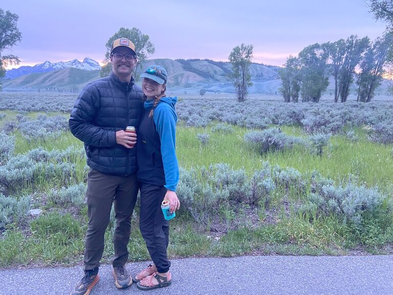 Matthew and Kelsey, engaged and ready to take on the world, spent their summer traveling. They visited the Grand Tetons and Yellow Stone National Parks. They also traveled to Ohio and went back to the state fair that started it all. They drove out to North Carolina and spent a wonderful weekend of fun at the Nutter Family Reunion.