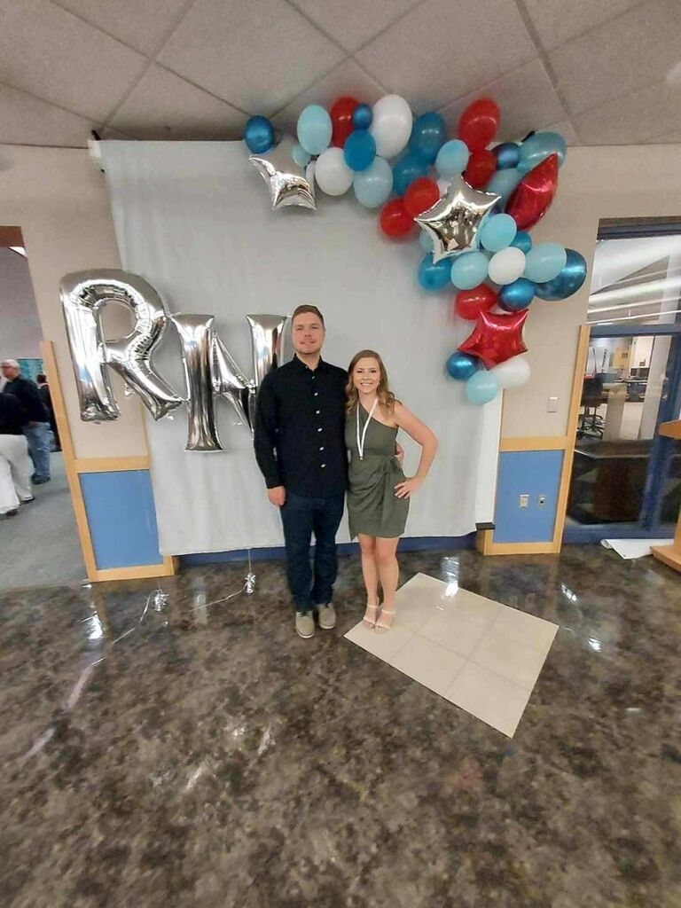 Cassidy's RN pinning ceremony!
