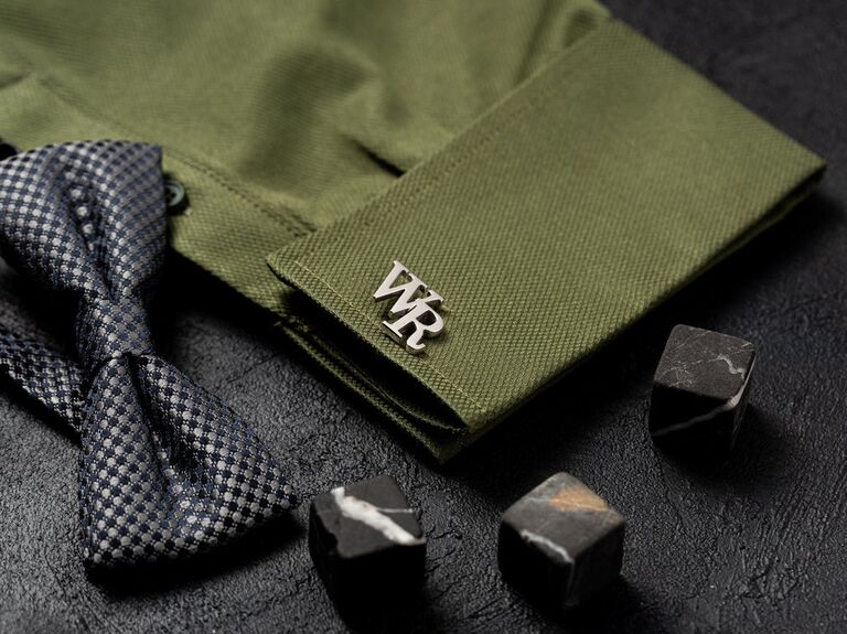 Customized cufflinks Valentine's gift for husband
