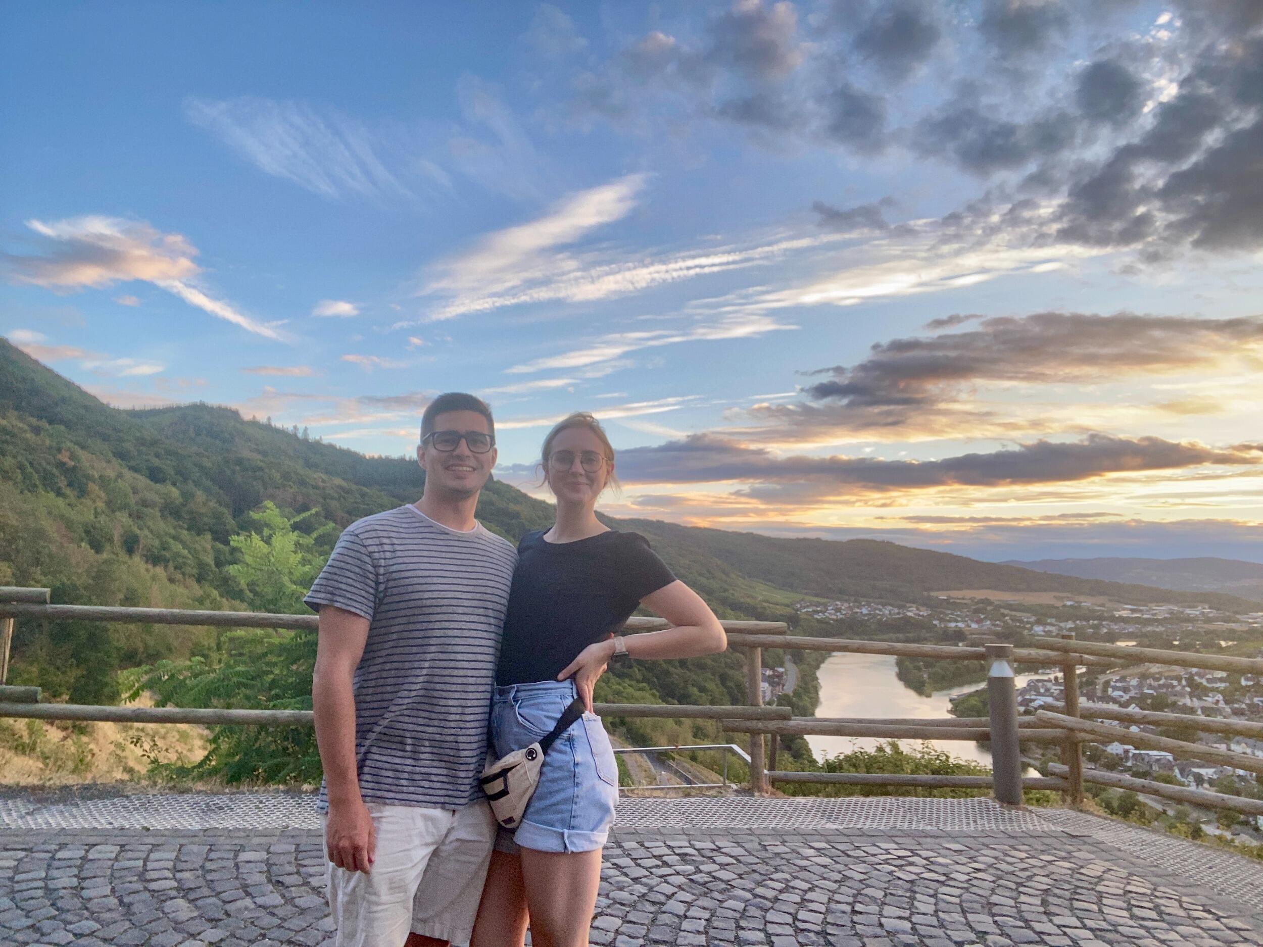 Andrew and Elizabeth in Germany 