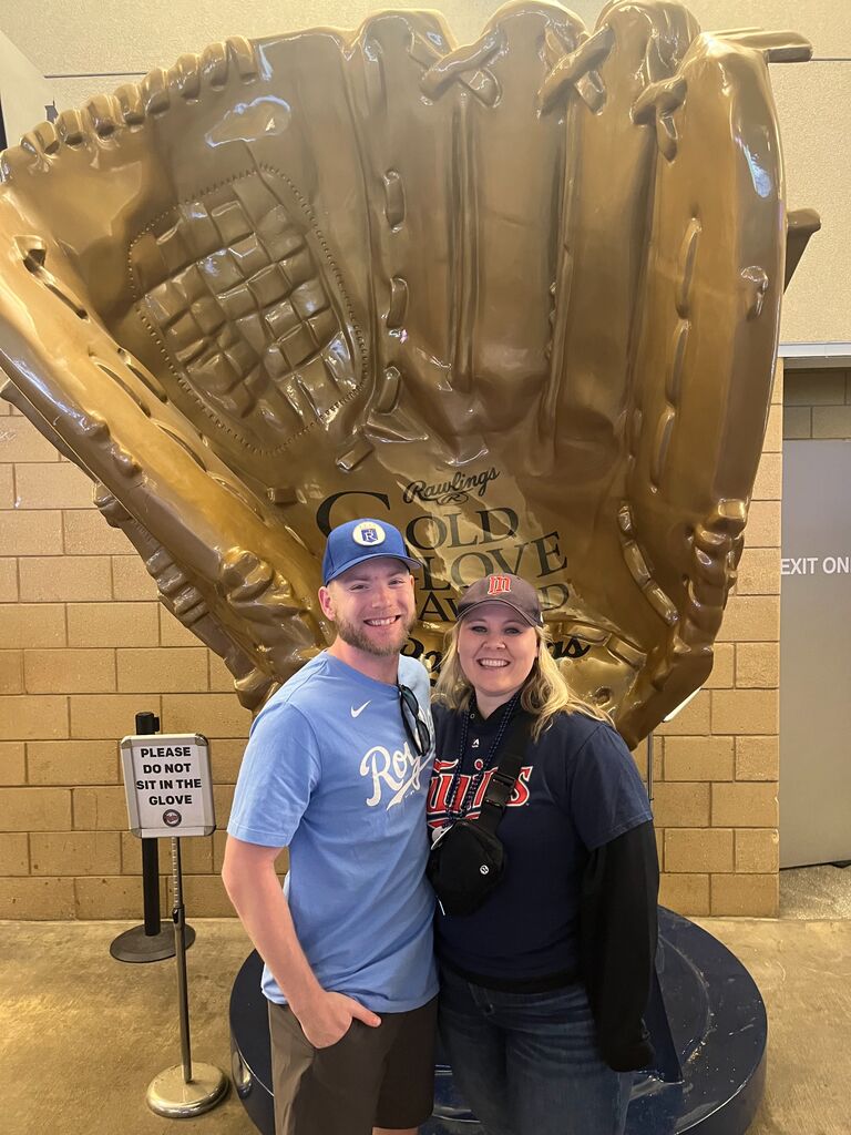 Our first Twins v Royals Game