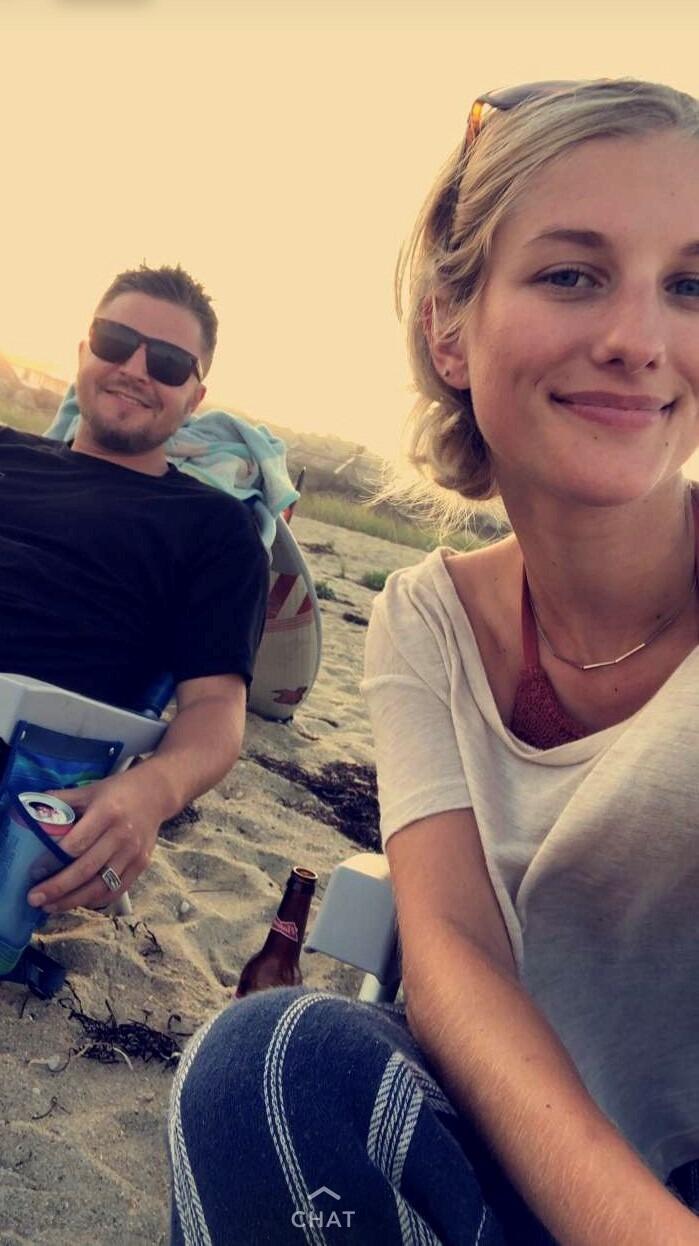 One of many beach days in our front yard. 