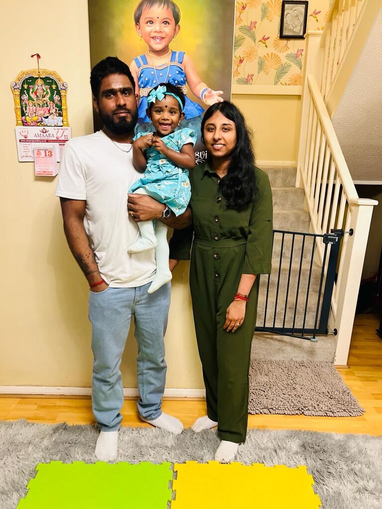 Thulashi Meeting Sasvi for the first time 