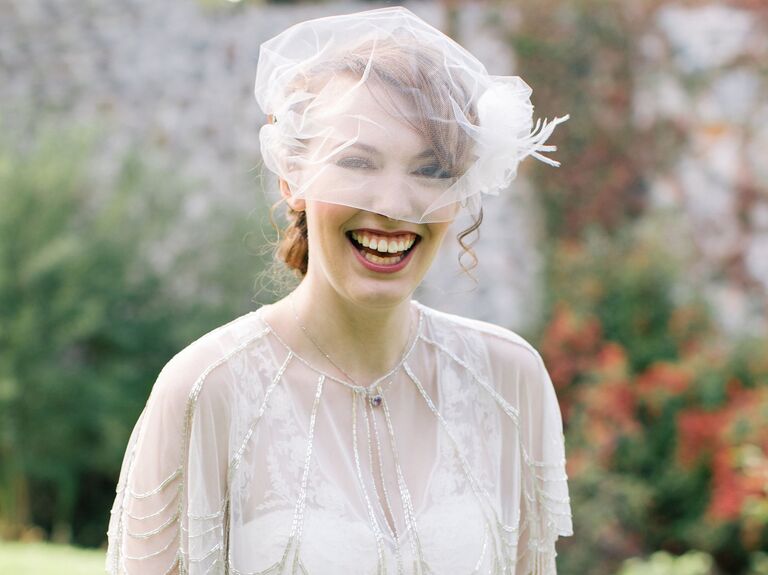 How To Choose The Right Wedding Veil For Your Face Shape