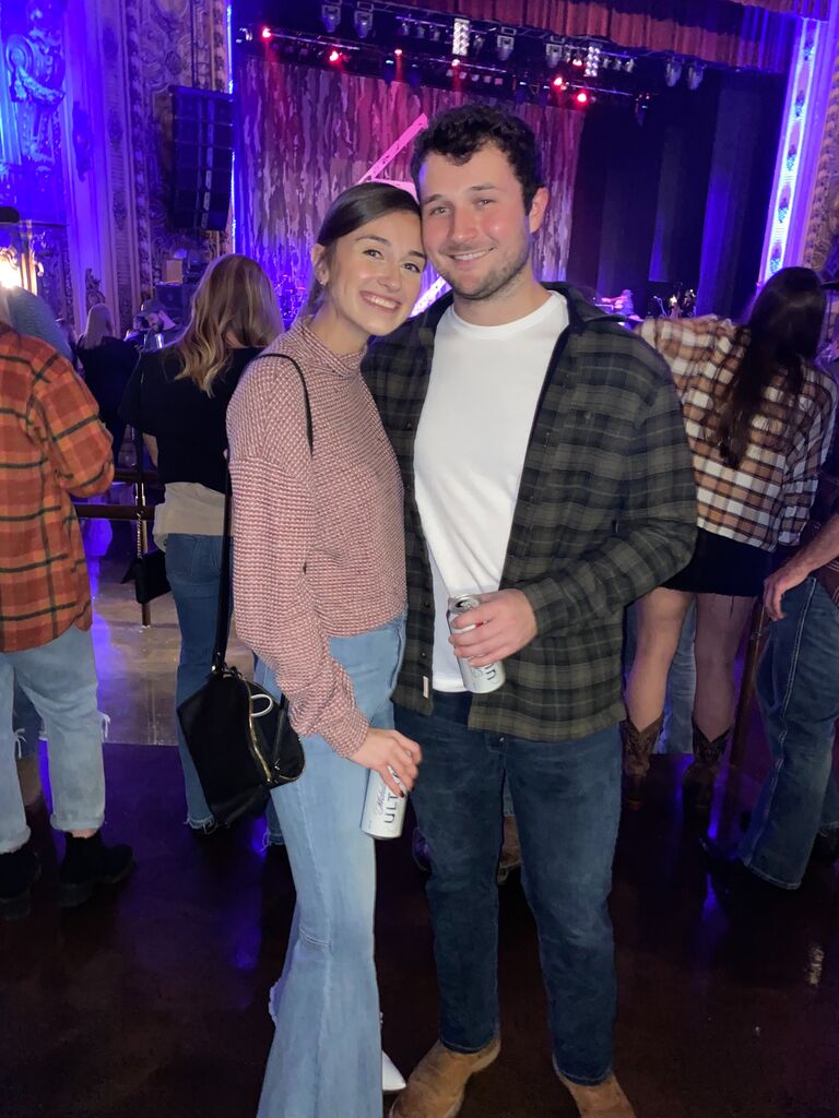This was the first of many country concerts!  
