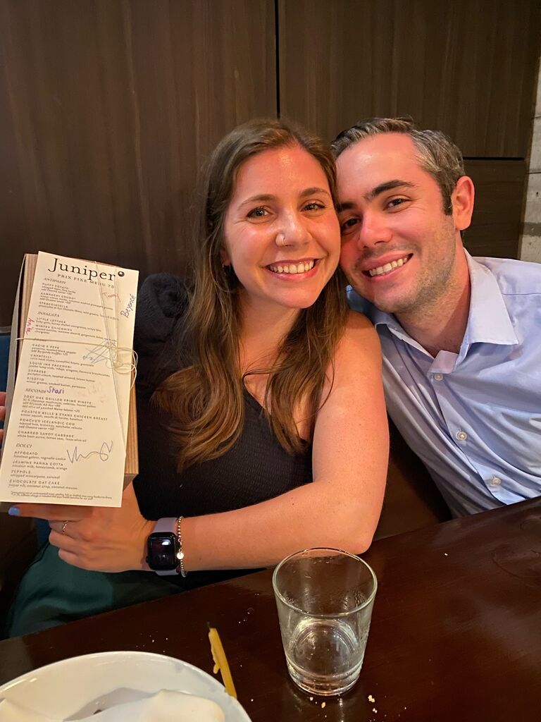 Celebrating Dani's birthday in Austin