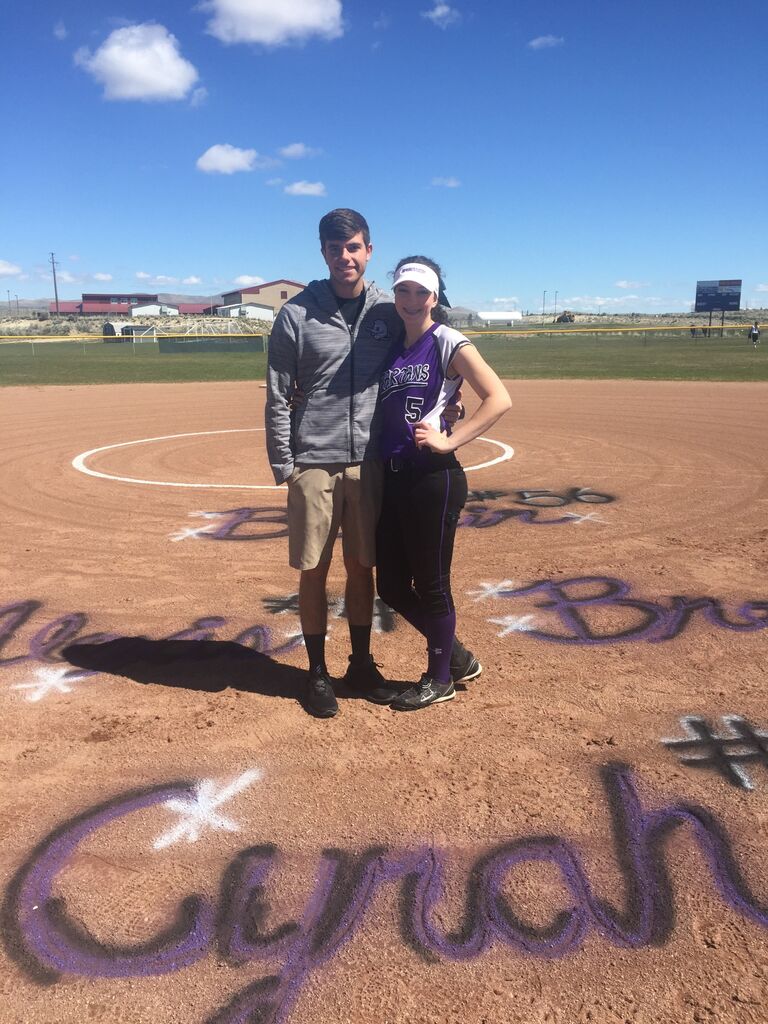 Cyrah's senior day for softball