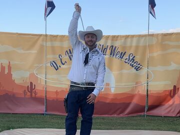 D. E. Wallen Wild West Show - Circus Performer - Richmond, KY - Hero Main