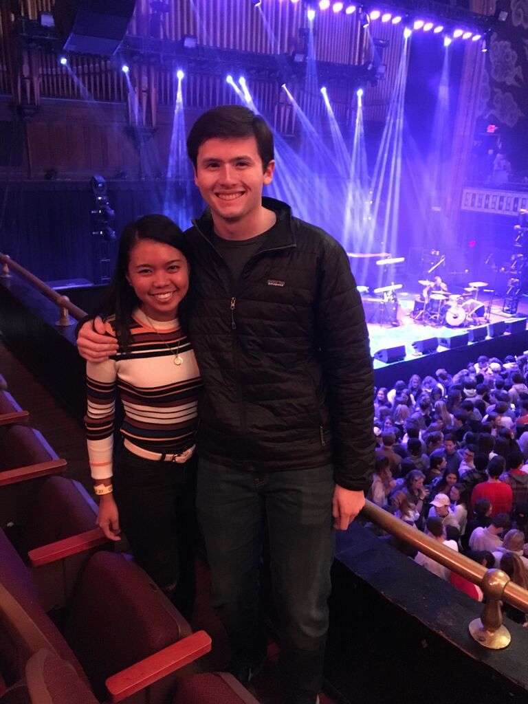 Liz and Alec's first time seeing Quinn XCII in concert 