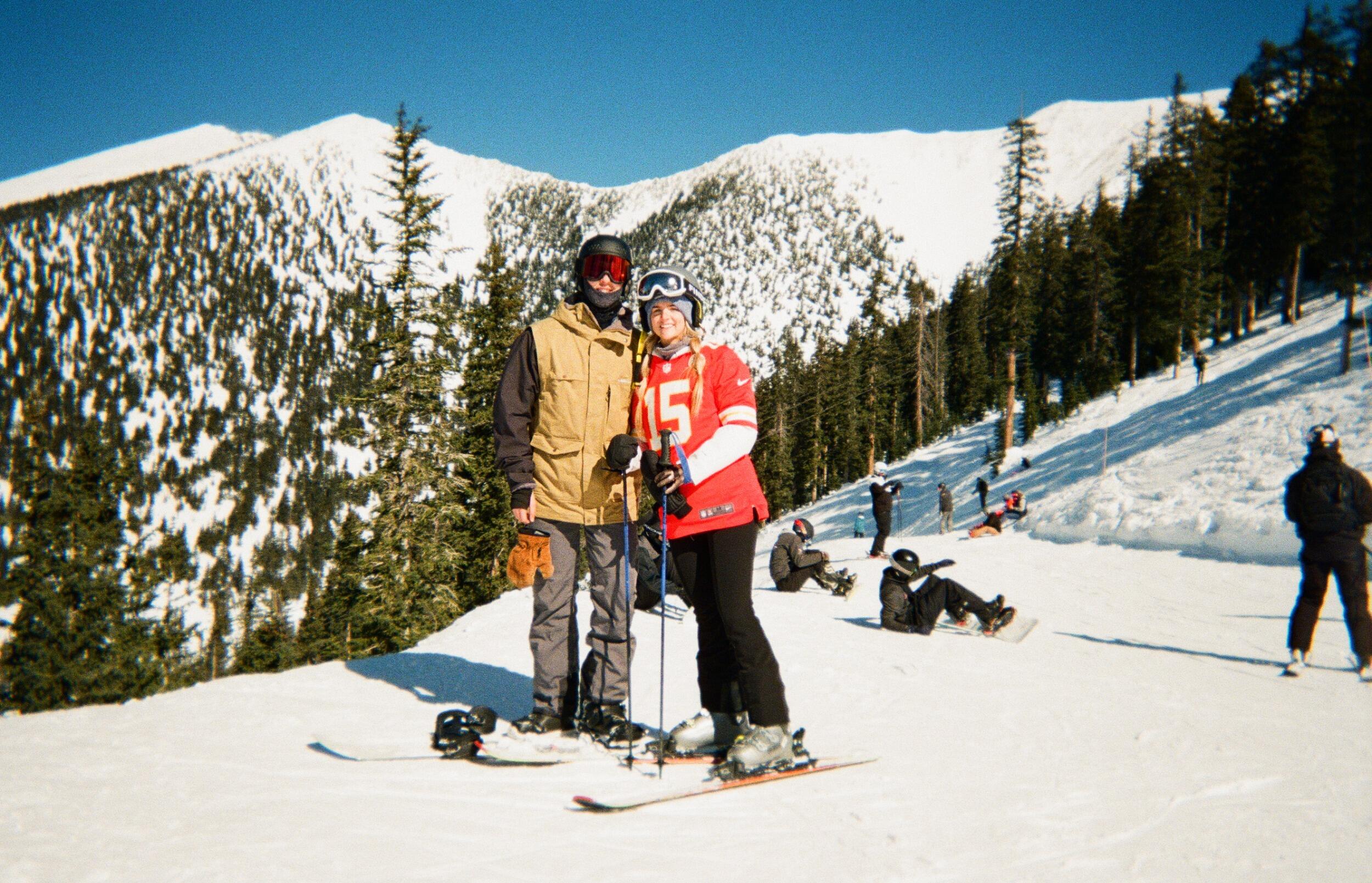 Skiing Trip - Our love for travel continued with a trip to Flagstaff, where we spent a weekend skiing . But that wasn't all – during this trip, we picked up a fun little hobby: film photography. It's a passion that has stuck with us ever since!