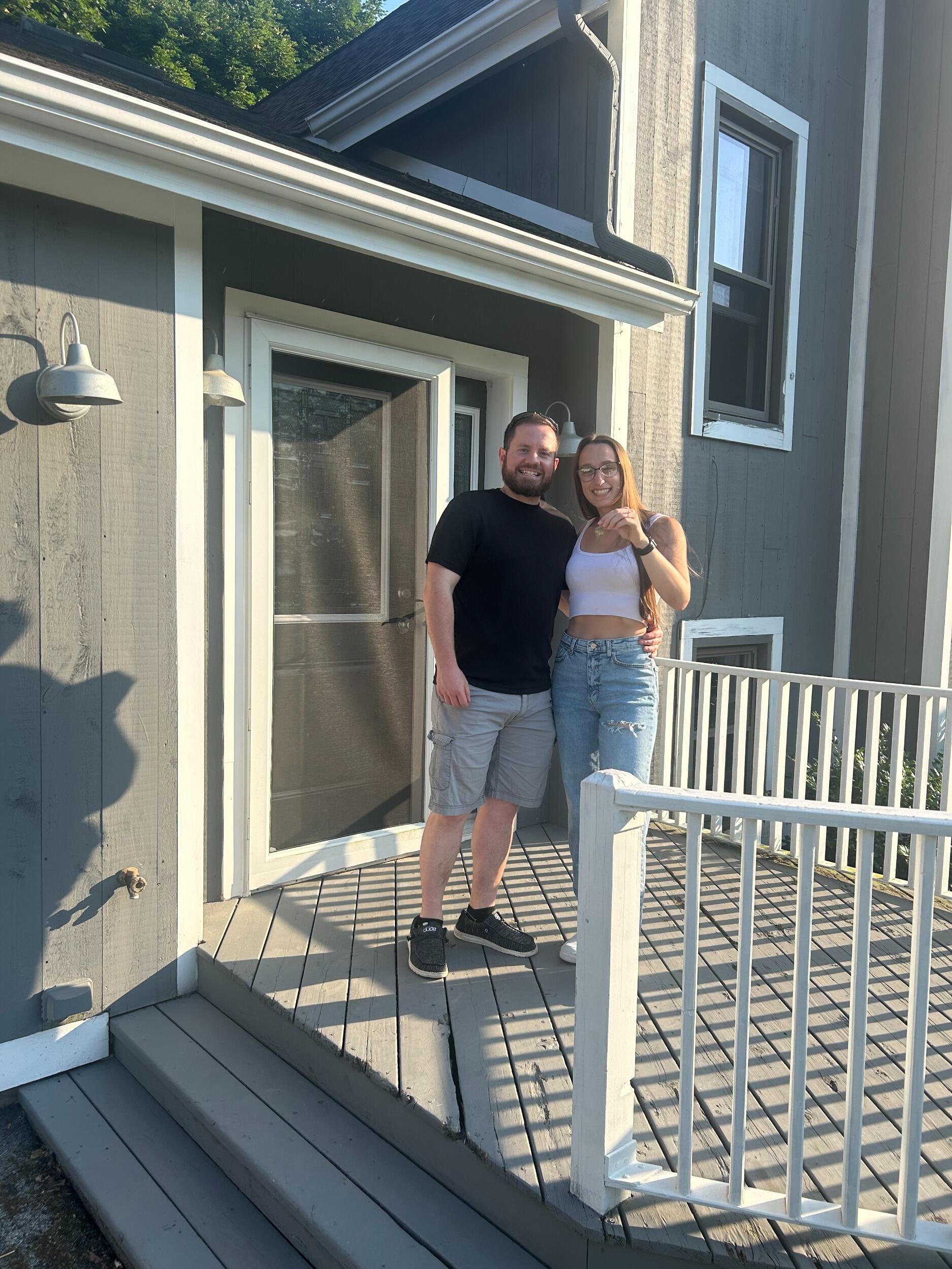 First house!