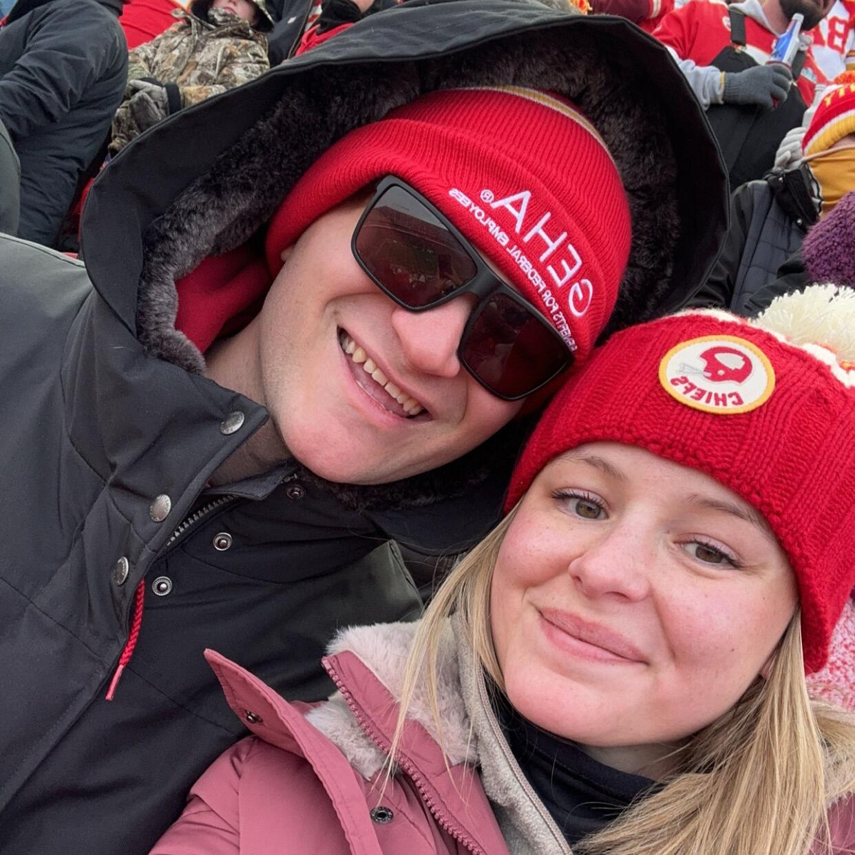 Watched some great playoff football in some very cold weather
