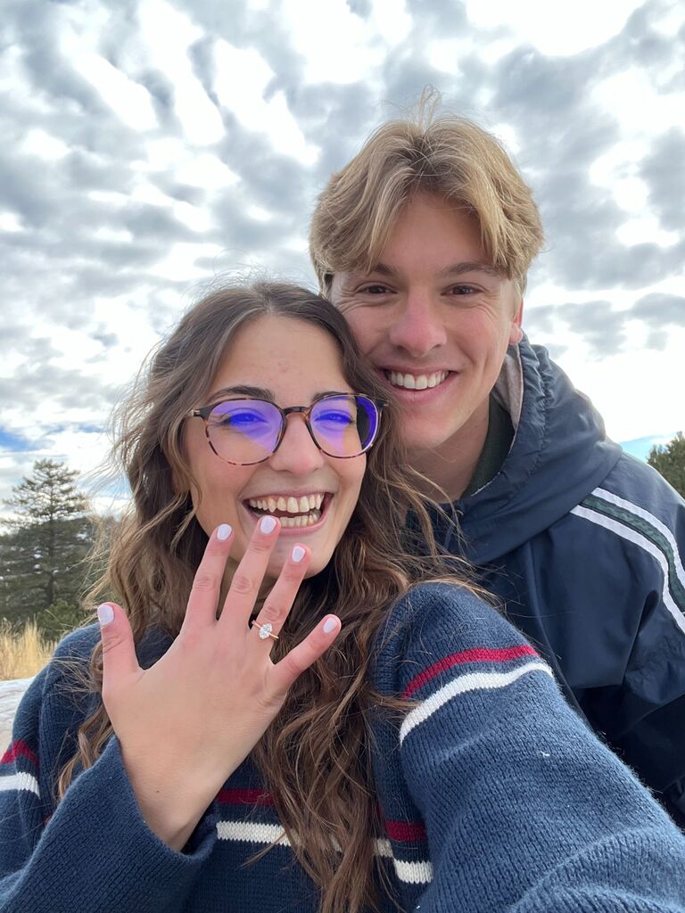 #ENGAGED!!! BEST DAY EVER (soon to be replaced with july 5!)