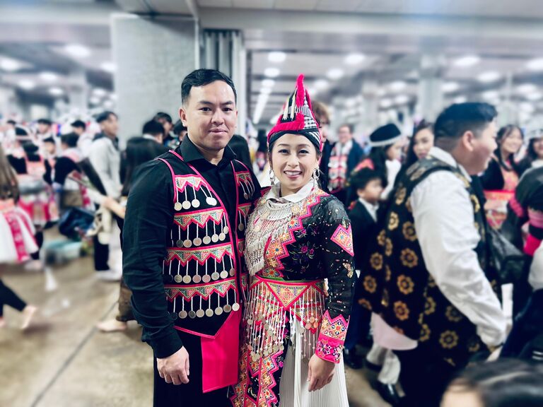 First Hmong New Year together!