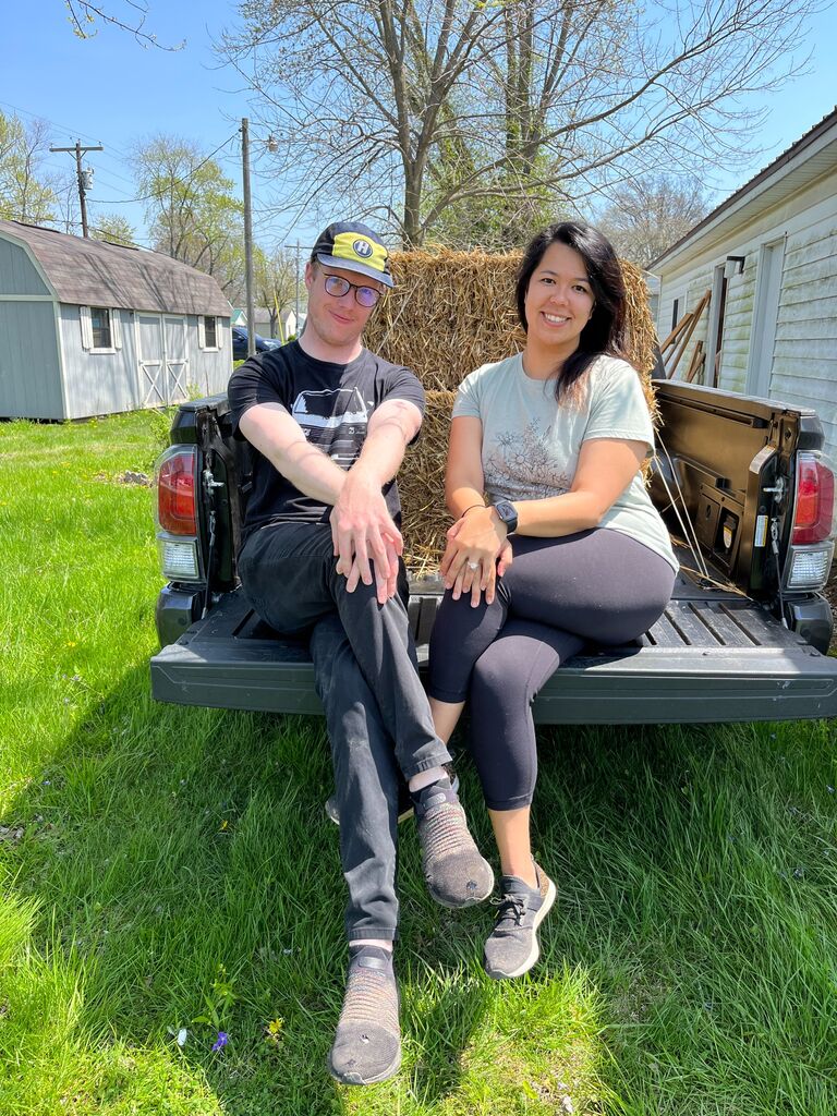 Visiting Grandma Pat in Illinois 