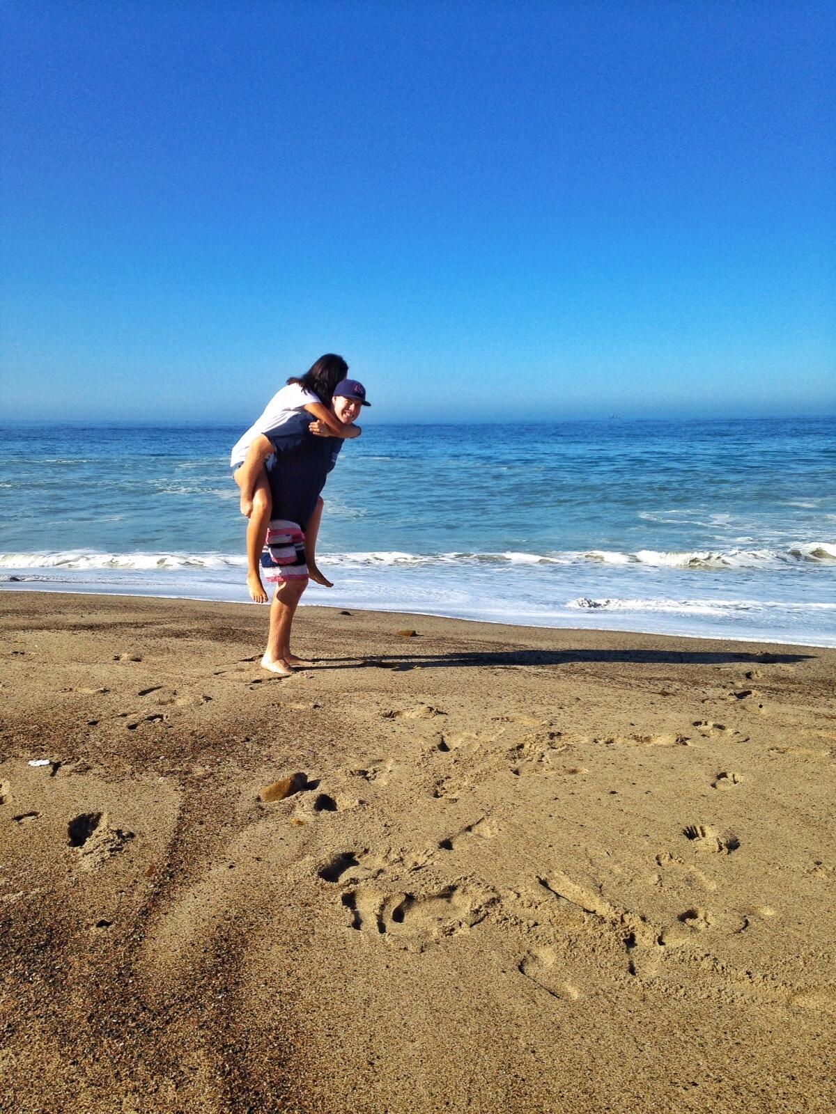 Beach has always been our happy place