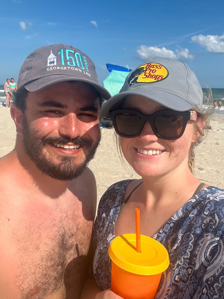 Annual beach trip, Topsail Island, NC.