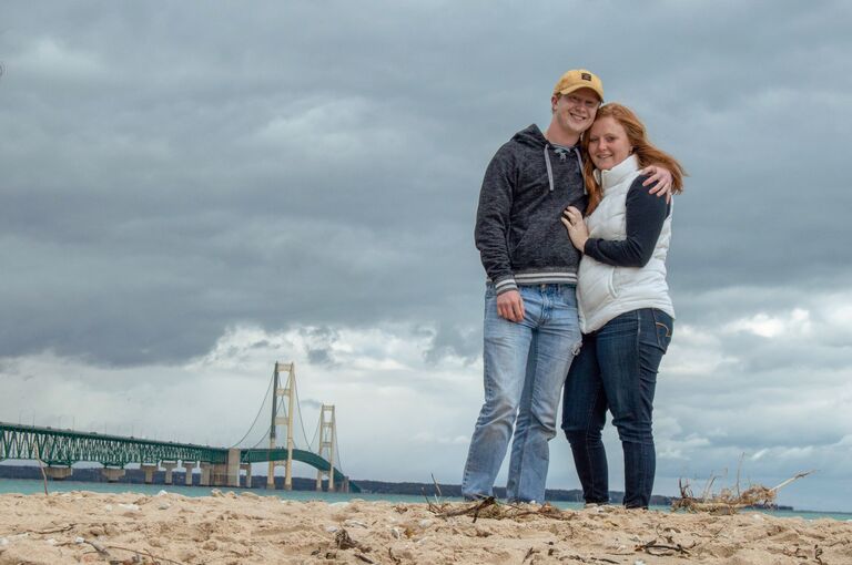 Our First Anniversary
Mackinaw City, MI