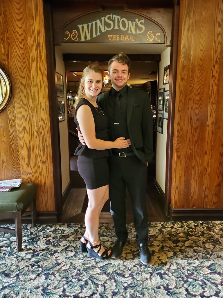 Had to keep the tradition of our anniversary at Schuler's going!