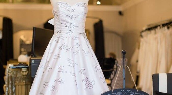 wedding dress consignment virginia beach Here & Now Bridal + Updated Prices Colour:Navy BEADED ASOS DESIGN satin lace