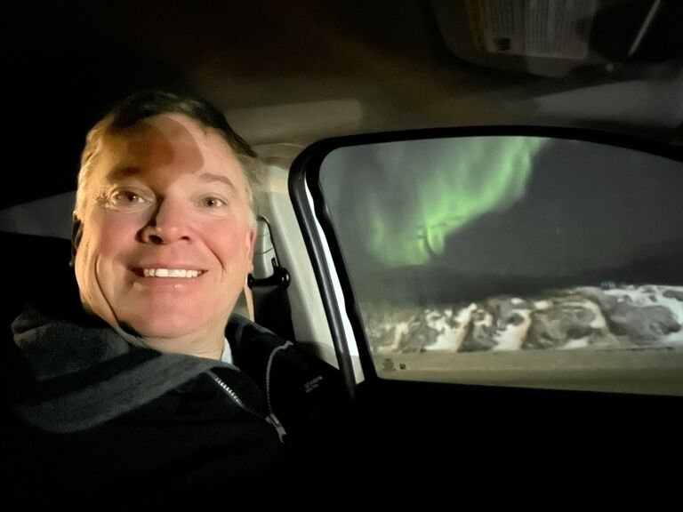 There, under a spectacular northern lights show on edge of the Arctic Ocean, Nancy told George she was finally ready to get married.