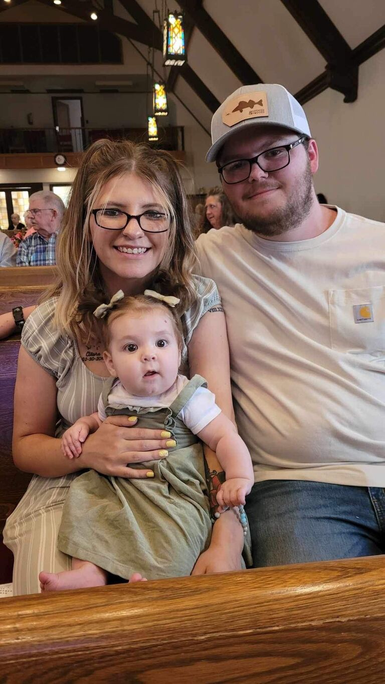 First wedding as a family