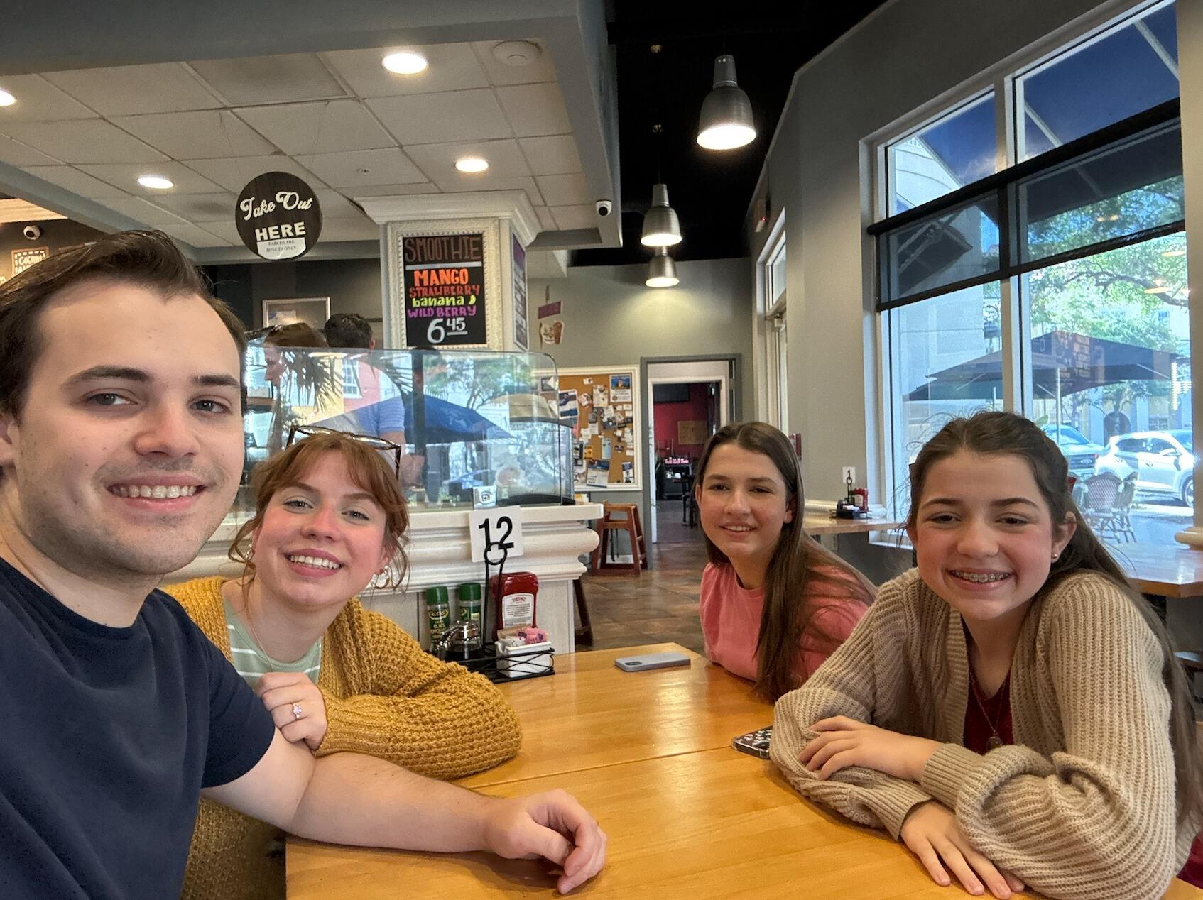 Michael takes a short trip to Ave Maria, and the two hang out with Natalie's family.