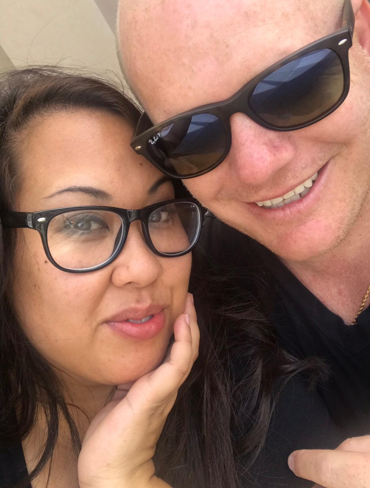 Our First Date was at Disneyland where I forgot my wallet and fell off the curb at Main St....but he still wanted a second date. 