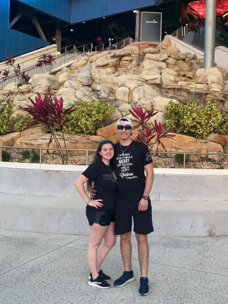 Our first time at the Daytona 500!