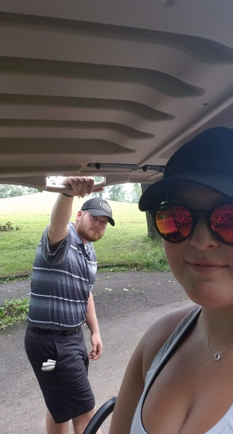 Gabbie's reintroduction to a love/hate relationship with golf, thanks to Ben. 