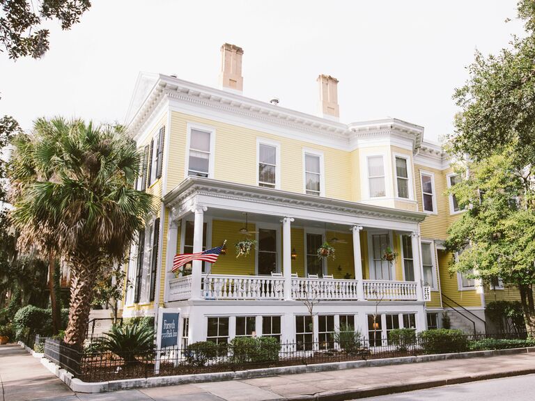 Wedding venue in Savannah, Georgia.
