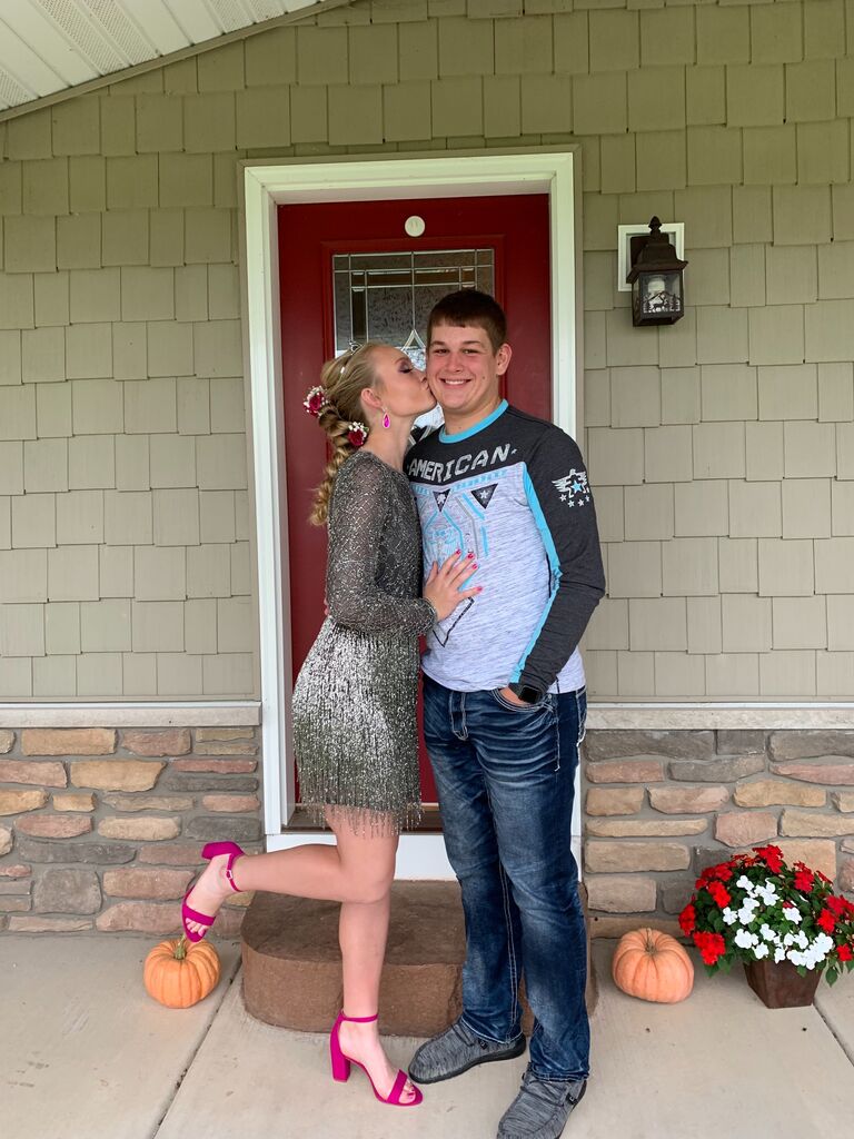 Heather's senior homecoming