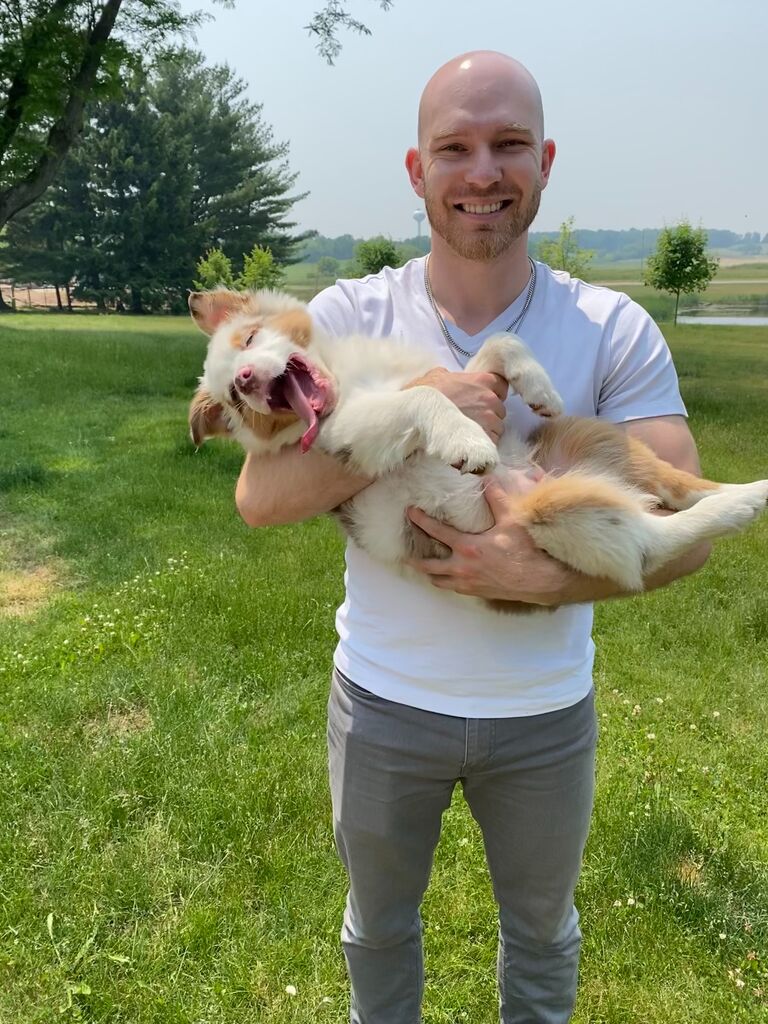 We realize he's a goofy boy..