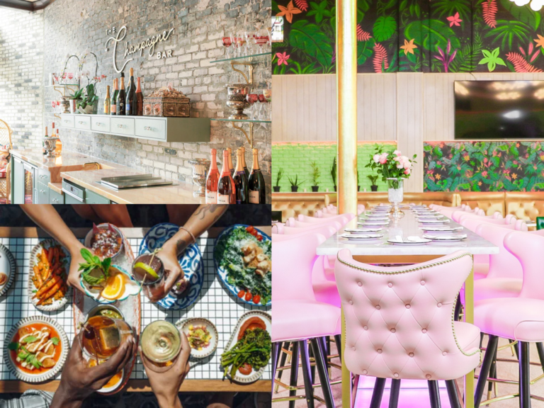 Oxford Exchange Champagne Bar, Luv Child and Flor Fina