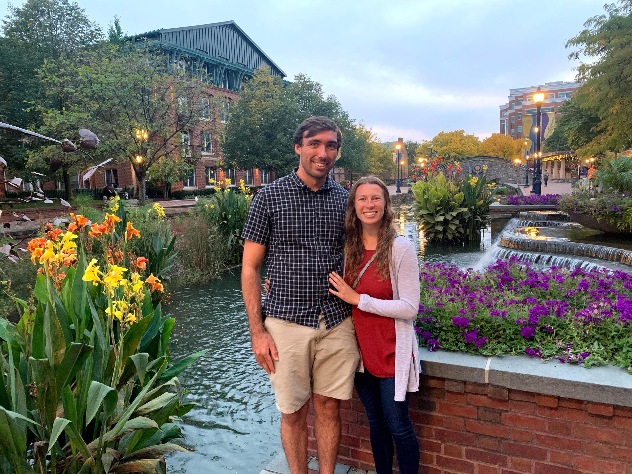 Germantown, Maryland for Kristen's clinical rotation 