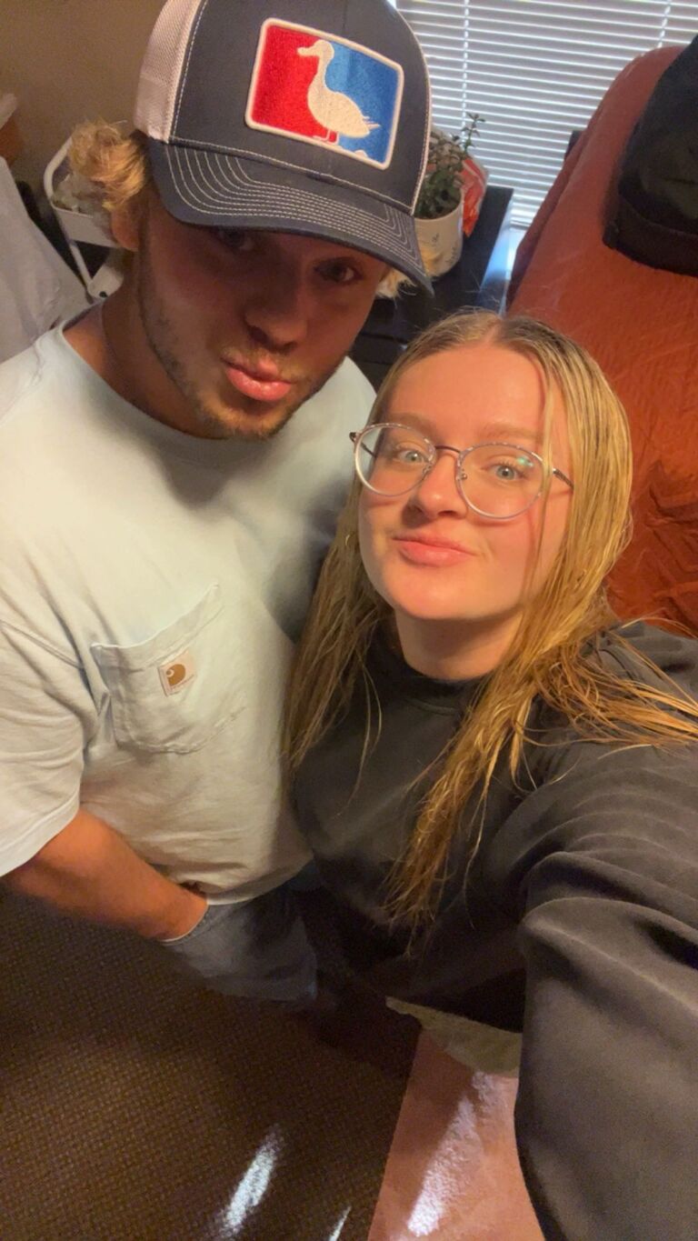 Little did I know Bo was going to ask me to be his girlfriend today! 