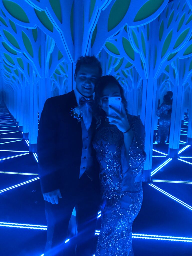 The mirror maze was pretty aMAZEing ;)
