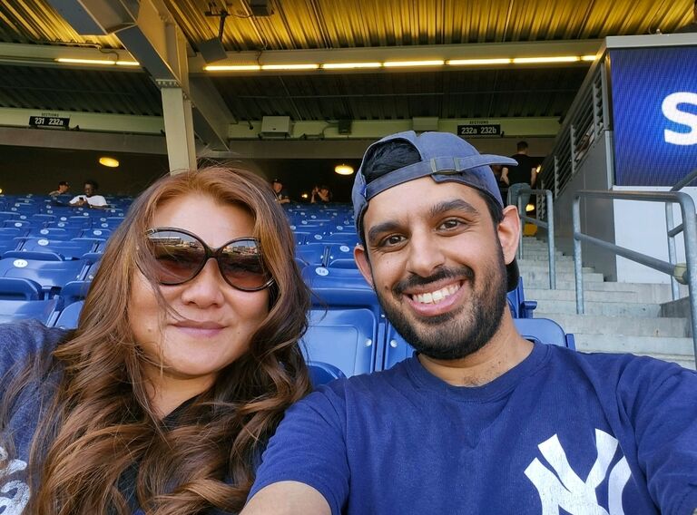 Can I make the Queens native into a Yankee fan? Maybe not, but still, thank you for supporting my team.. I promise to at least try to support the Mets