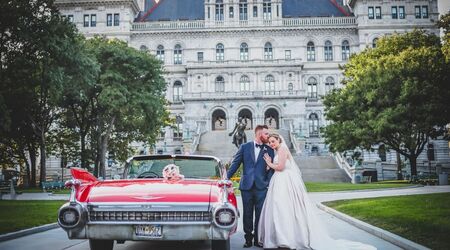 Emily + Alec, You couldn't ask for a more beautiful day, beautiful venue,  and BEAUTIFUL couple! The party at the reception was on another level of  fun! Cheers! Venue