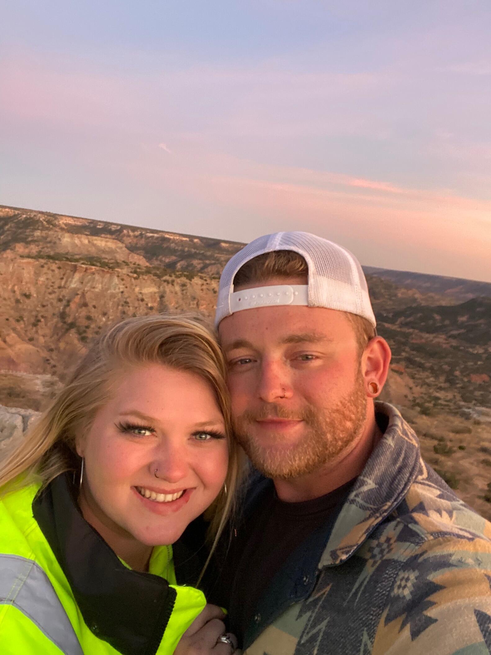 Our first destination at Palo Duro Canyon.